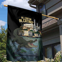 Everglades Alligator Alcatraz Florida Garden Flag - Wonder Print Shop