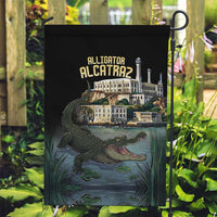 Everglades Alligator Alcatraz Florida Garden Flag - Wonder Print Shop