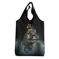 Everglades Alligator Alcatraz Florida Grocery Bag - Wonder Print Shop