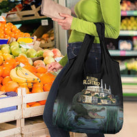 Everglades Alligator Alcatraz Florida Grocery Bag - Wonder Print Shop