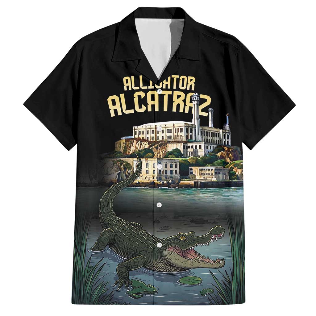 Everglades Alligator Alcatraz Florida Hawaiian Shirt - Wonder Print Shop