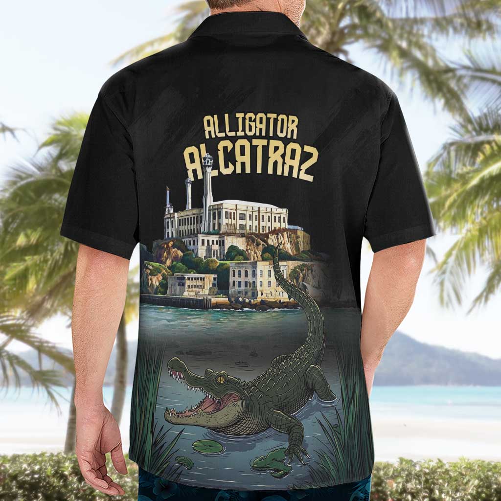 Everglades Alligator Alcatraz Florida Hawaiian Shirt - Wonder Print Shop