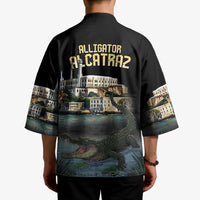 Everglades Alligator Alcatraz Florida Kimono - Wonder Print Shop