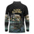 Everglades Alligator Alcatraz Florida Long Sleeve Polo Shirt - Wonder Print Shop