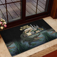 Everglades Alligator Alcatraz Florida Rubber Doormat - Wonder Print Shop