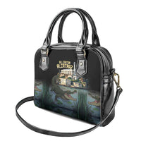 Everglades Alligator Alcatraz Florida Shoulder Handbag - Wonder Print Shop