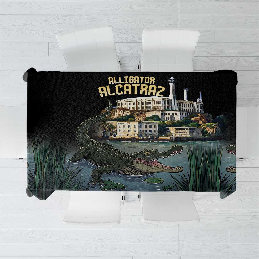 Everglades Alligator Alcatraz Florida Tablecloth - Wonder Print Shop