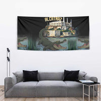 Everglades Alligator Alcatraz Florida Tapestry - Wonder Print Shop