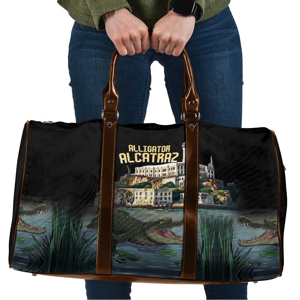 Everglades Alligator Alcatraz Florida Travel Bag - Wonder Print Shop