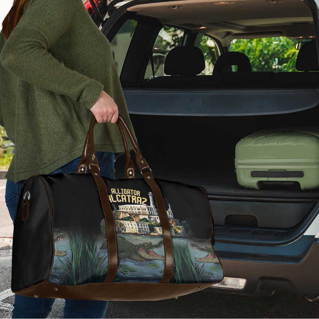 Everglades Alligator Alcatraz Florida Travel Bag - Wonder Print Shop