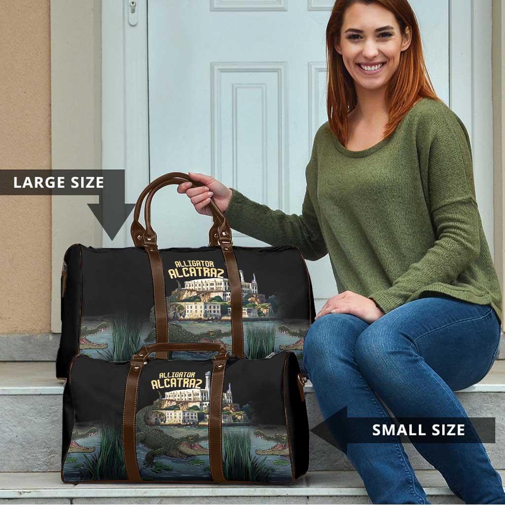 Everglades Alligator Alcatraz Florida Travel Bag - Wonder Print Shop