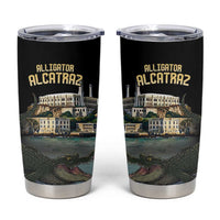 Everglades Alligator Alcatraz Florida Tumbler Cup - Wonder Print Shop