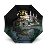 Everglades Alligator Alcatraz Florida Umbrella - Wonder Print Shop