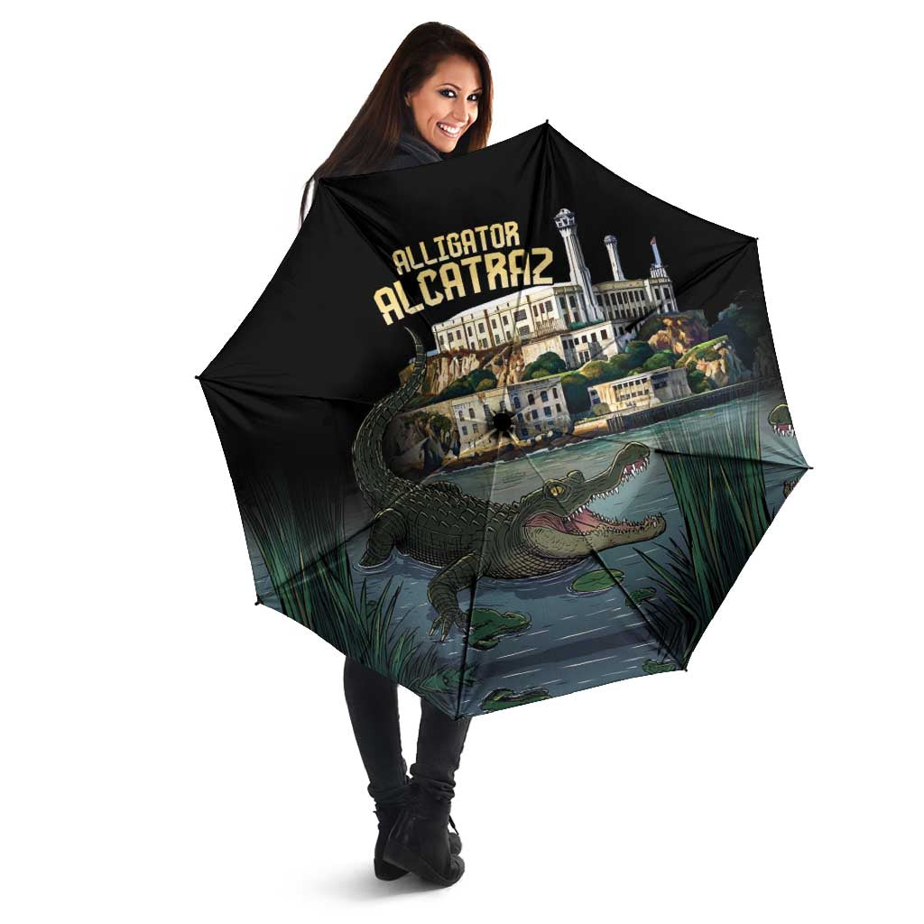 Everglades Alligator Alcatraz Florida Umbrella - Wonder Print Shop