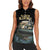 Everglades Alligator Alcatraz Florida Women Sleeveless Polo Shirt - Wonder Print Shop