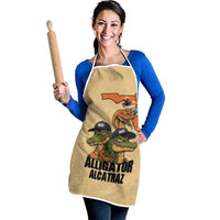Alligator Alcatraz Prison Florida Everglades Apron - Wonder Print Shop