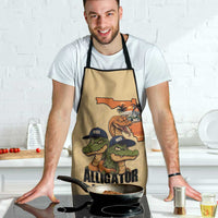 Alligator Alcatraz Prison Florida Everglades Apron - Wonder Print Shop