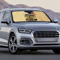 Alligator Alcatraz Prison Florida Everglades Auto Sun Shade - Wonder Print Shop