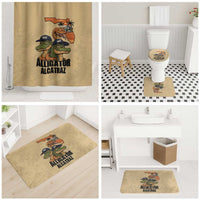 Alligator Alcatraz Prison Florida Everglades Bathroom Set - Wonder Print Shop