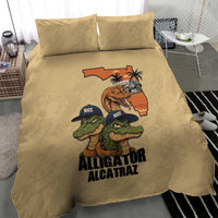 Alligator Alcatraz Prison Florida Everglades Bedding Set - Wonder Print Shop