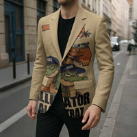 Alligator Alcatraz Prison Florida Everglades Blazer - Wonder Print Shop