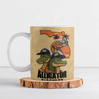 Alligator Alcatraz Prison Florida Everglades Ceramic Mug - Wonder Print Shop