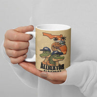Alligator Alcatraz Prison Florida Everglades Ceramic Mug - Wonder Print Shop
