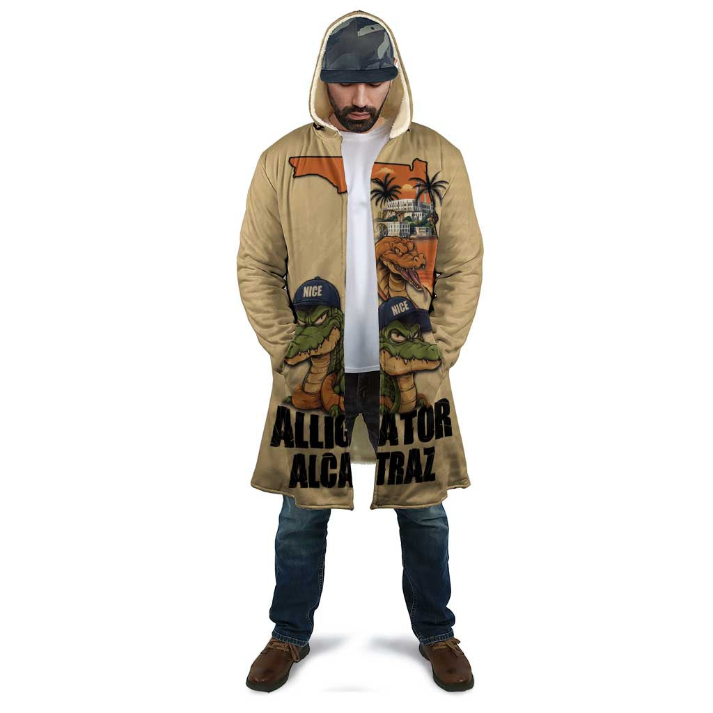 Alligator Alcatraz Prison Florida Everglades Cloak - Wonder Print Shop