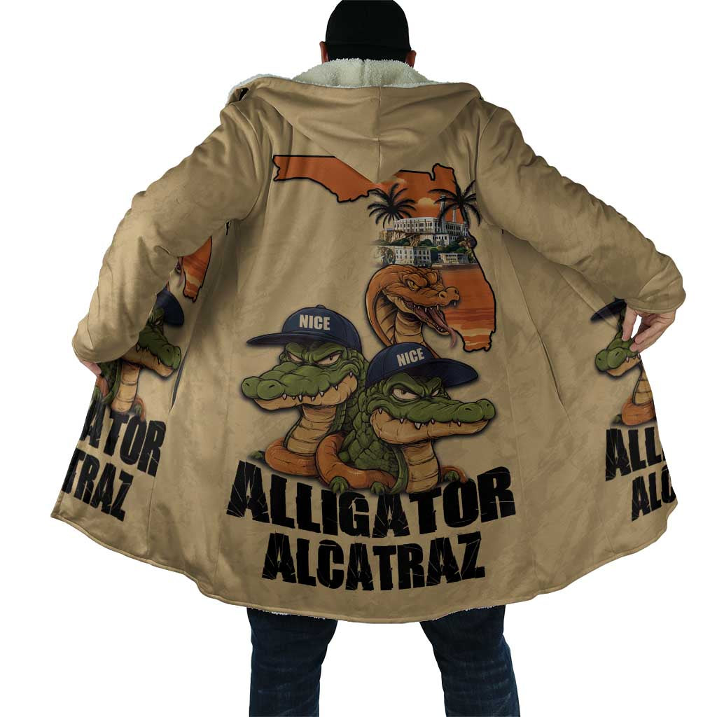 Alligator Alcatraz Prison Florida Everglades Cloak - Wonder Print Shop