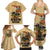 Alligator Alcatraz Prison Florida Everglades Family Matching Summer Maxi Dress and Hawaiian Shirt - Wonder Print Shop