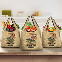 Alligator Alcatraz Prison Florida Everglades Grocery Bag - Wonder Print Shop