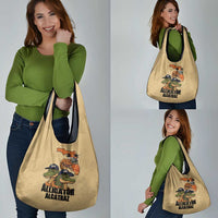 Alligator Alcatraz Prison Florida Everglades Grocery Bag - Wonder Print Shop