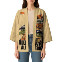 Alligator Alcatraz Prison Florida Everglades Kimono - Wonder Print Shop