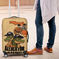 Alligator Alcatraz Prison Florida Everglades Luggage Cover - Wonder Print Shop