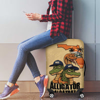 Alligator Alcatraz Prison Florida Everglades Luggage Cover - Wonder Print Shop