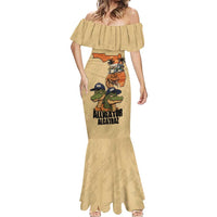 Alligator Alcatraz Prison Florida Everglades Mermaid Dress - Wonder Print Shop