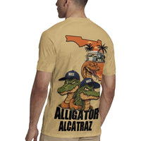 Alligator Alcatraz Prison Florida Everglades Rugby Jersey - Wonder Print Shop