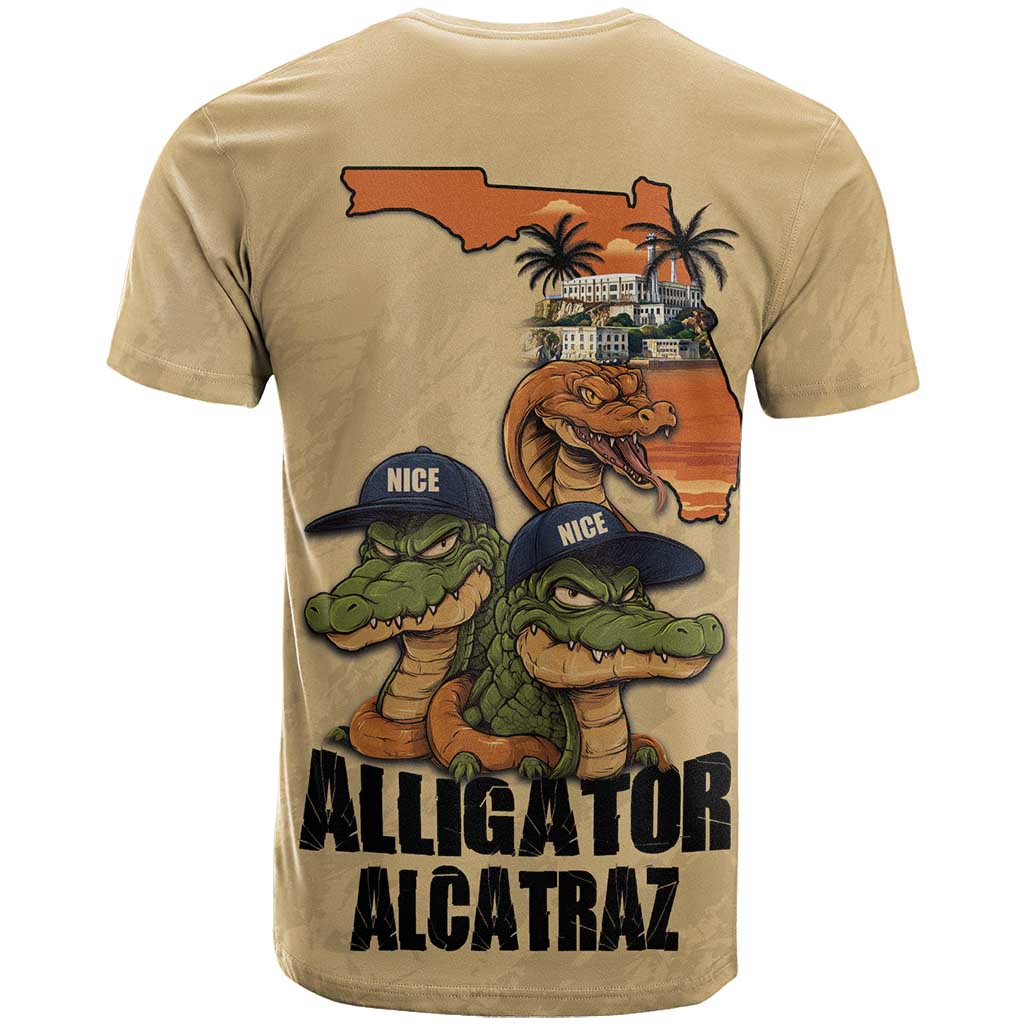 Alligator Alcatraz Prison Florida Everglades T Shirt - Wonder Print Shop