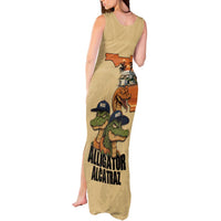 Alligator Alcatraz Prison Florida Everglades Tank Maxi Dress - Wonder Print Shop