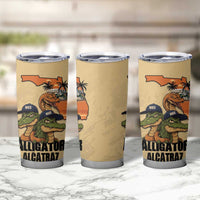Alligator Alcatraz Prison Florida Everglades Tumbler Cup - Wonder Print Shop