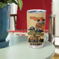 Alligator Alcatraz Prison Florida Everglades Tumbler Cup - Wonder Print Shop
