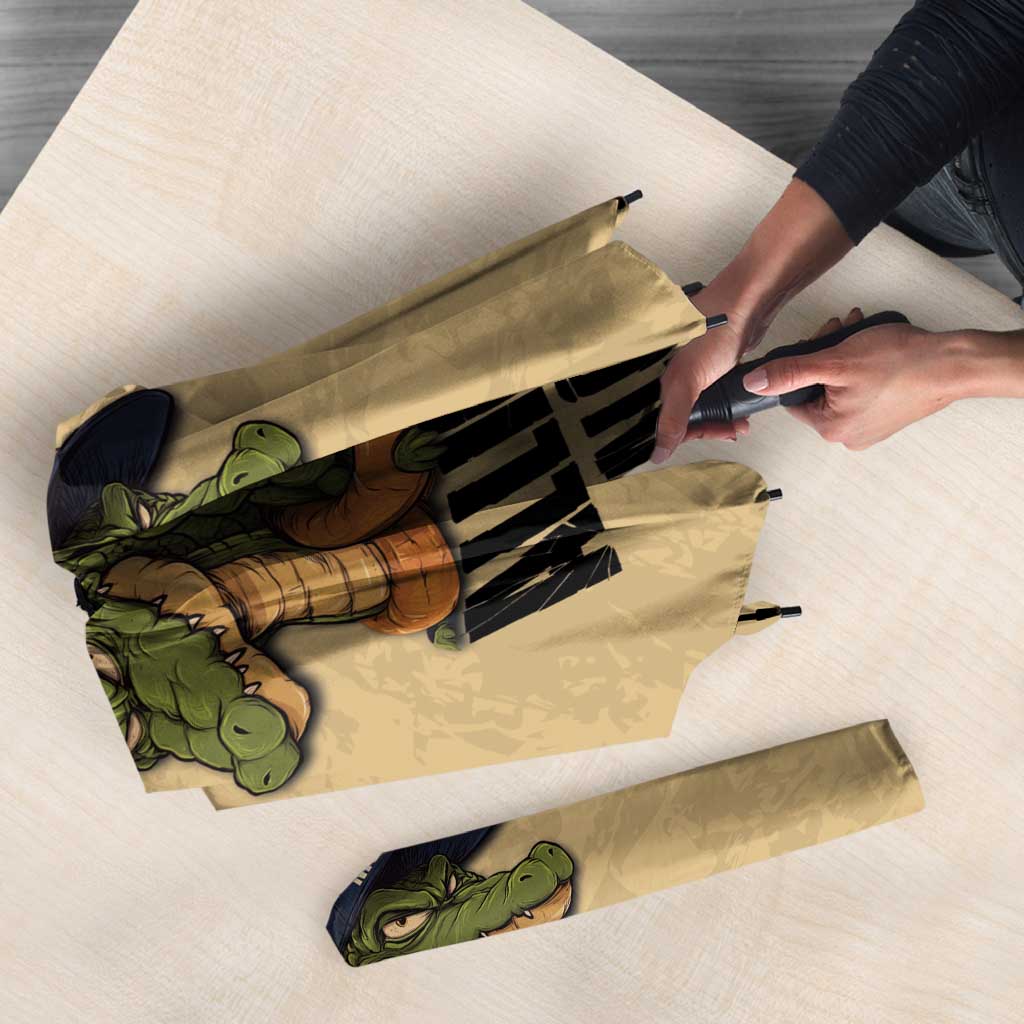 Alligator Alcatraz Prison Florida Everglades Umbrella - Wonder Print Shop