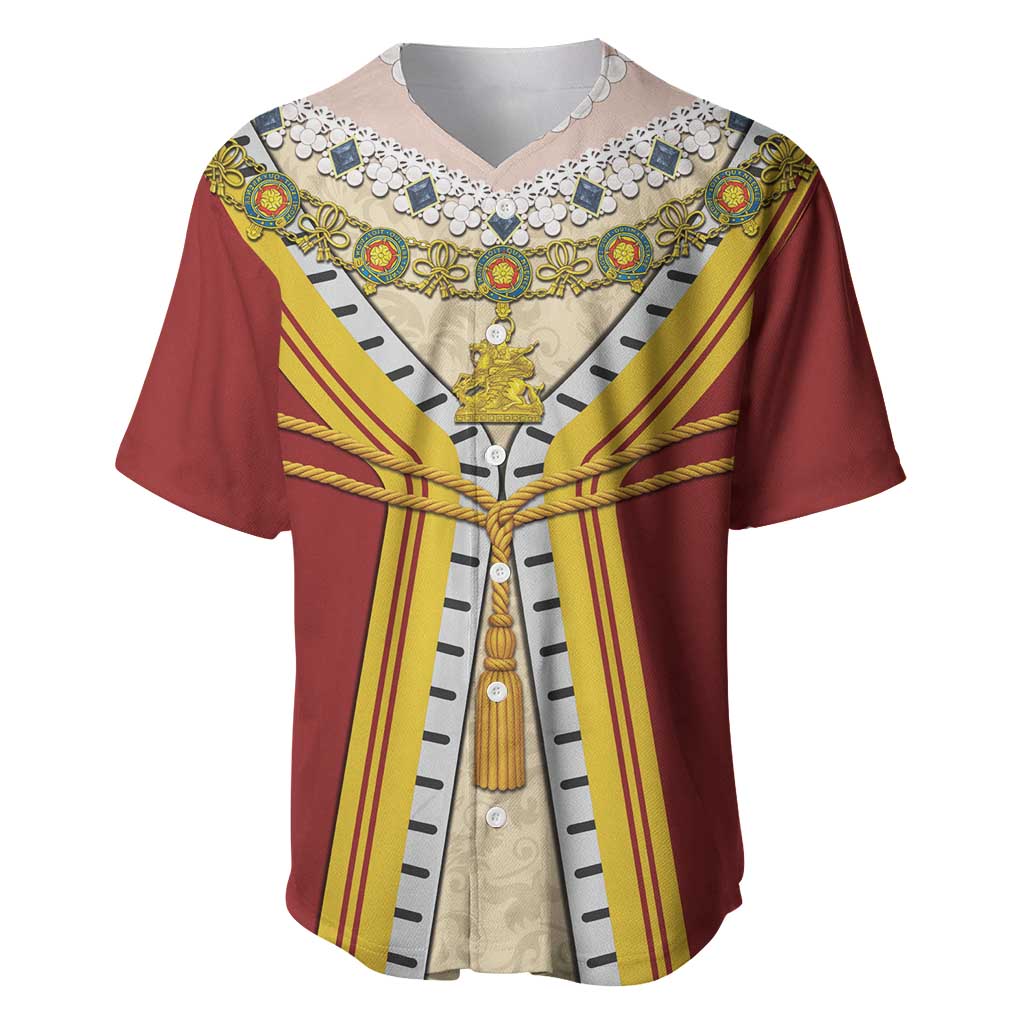Victoria England Costume Baseball Jersey - Wonder Print Shop