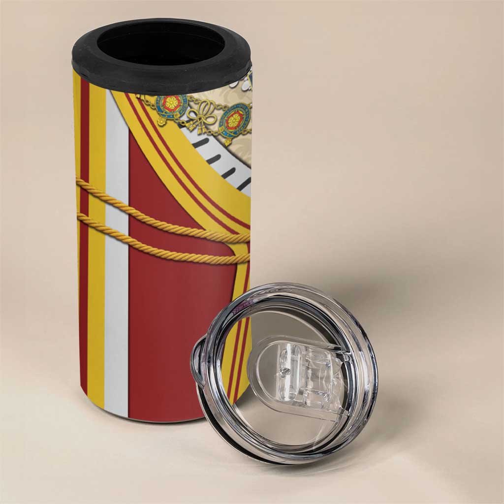 Victoria England Costume 4 in 1 Can Cooler Tumbler - Wonder Print Shop