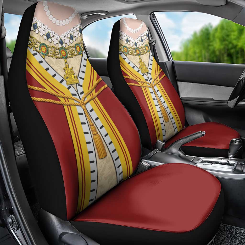 Victoria England Costume Car Seat Cover - Wonder Print Shop