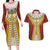 Victoria England Costume Couples Matching Long Sleeve Bodycon Dress and Hawaiian Shirt - Wonder Print Shop