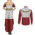 Victoria England Costume Couples Matching Summer Maxi Dress and Long Sleeve Button Shirt - Wonder Print Shop