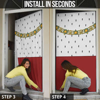 Victoria England Costume Door Cover - Wonder Print Shop