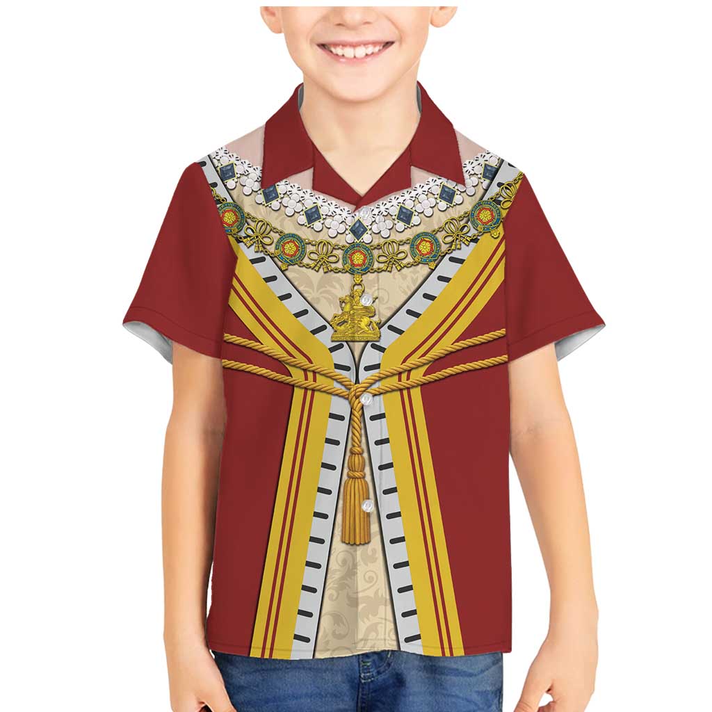 Victoria England Costume Family Matching Mermaid Dress and Hawaiian Shirt - Wonder Print Shop