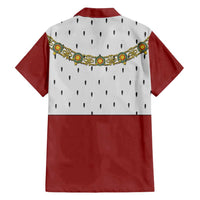 Victoria England Costume Family Matching Off Shoulder Short Dress and Hawaiian Shirt - Wonder Print Shop